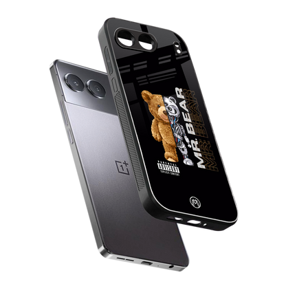 bear pal back phone cover | glass case for oneplus nord 4