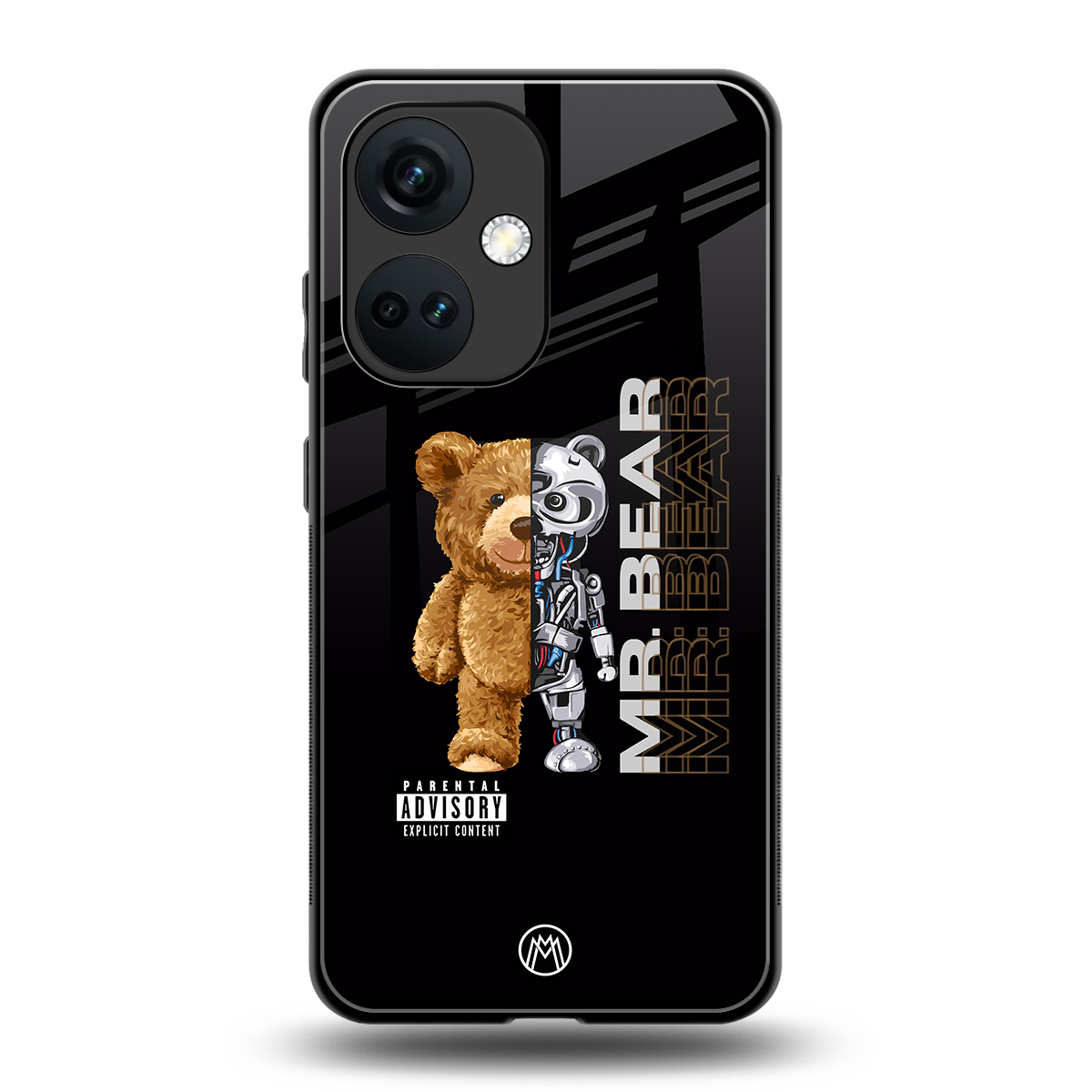bear pal back phone cover | glass case for oneplus nord ce 3