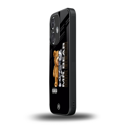 bear pal back phone cover | glass case for oneplus nord ce 3