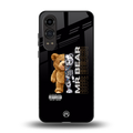 bear pal back phone cover | glass case for oneplus nord ce 4 lite