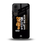 bear pal back phone cover | glass case for oneplus nord ce 4 lite