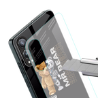 bear pal back phone cover | glass case for oneplus nord ce 4 lite