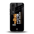 bear pal back phone cover | glass case for oneplus nord ce 4