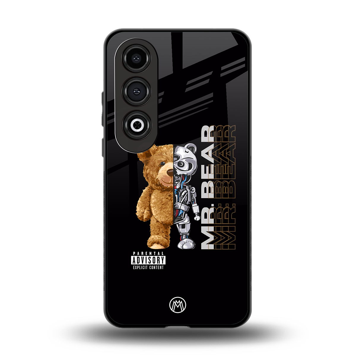 bear pal back phone cover | glass case for oneplus nord ce 4