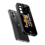bear pal back phone cover | glass case for oneplus nord ce 4