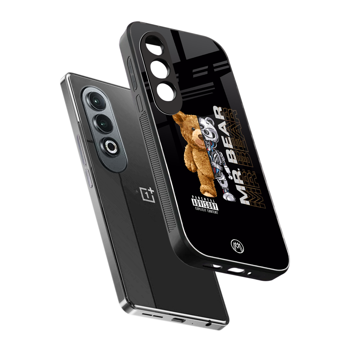 bear pal back phone cover | glass case for oneplus nord ce 4