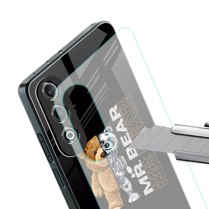 bear pal back phone cover | glass case for oneplus nord ce 4