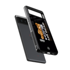bear pal back phone cover | glass case for google pixel 6