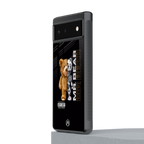 bear pal back phone cover | glass case for Google Pixel 6A