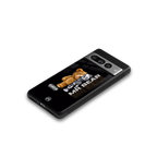bear pal back phone cover | glass case for google pixel 7 pro