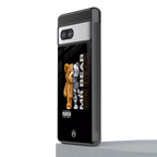bear pal back phone cover | glass case for Google Pixel 7