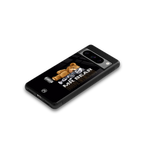 bear pal back phone cover | glass case for google pixel 8 pro