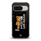 bear pal back phone cover | glass case for google pixel 9