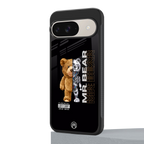 bear pal back phone cover | glass case for google pixel 9