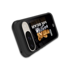 bear pal back phone cover | glass case for google pixel 9