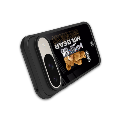 bear pal back phone cover | glass case for google pixel 9