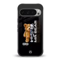 bear pal back phone cover | glass case for google pixel 9 pro