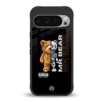 bear pal back phone cover | glass case for google pixel 9 pro