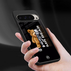 bear pal back phone cover | glass case for google pixel 9 pro