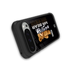bear pal back phone cover | glass case for google pixel 9 pro