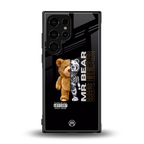 bear pal back phone cover | glass case for samsung galaxy s24 ultra