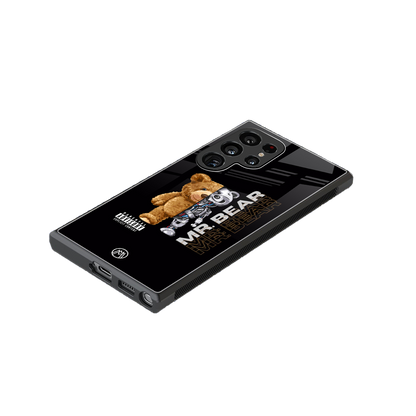 bear pal back phone cover | glass case for samsung galaxy s24 ultra