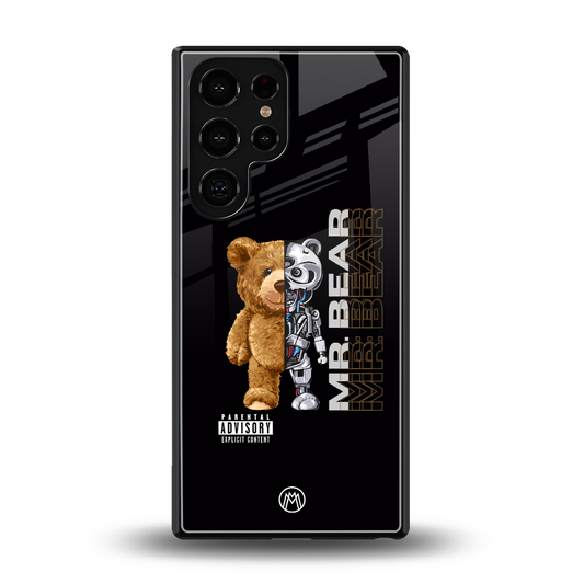 bear pal back phone cover | glass case for samsung galaxy s25 ultra