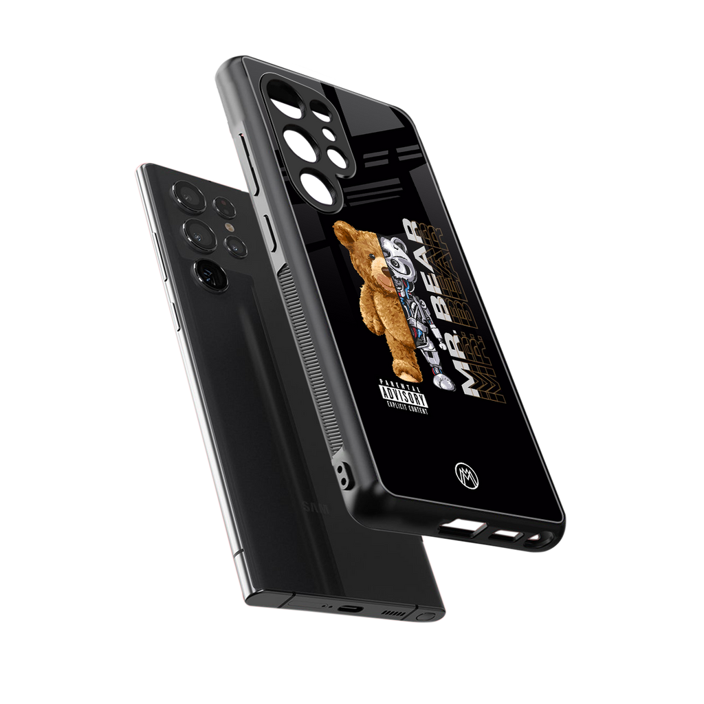 bear pal back phone cover | glass case for samsung galaxy s25 ultra