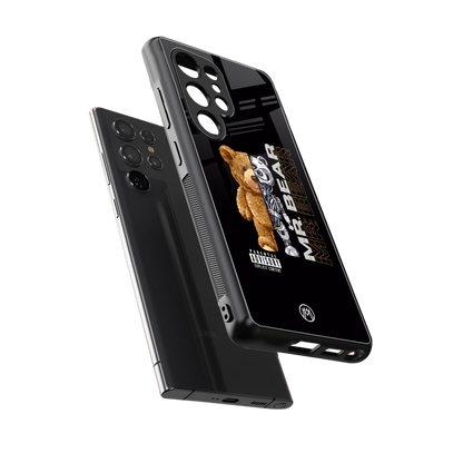 bear pal back phone cover | glass case for samsung galaxy s25 ultra