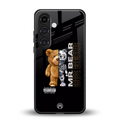 bear pal back phone cover | glass case for samsung galaxy s24 fe
