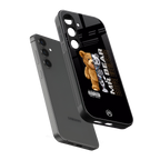 bear pal back phone cover | glass case for samsung galaxy s23