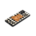 bear uniform pattern back phone cover | glass case for nothing phone 1