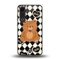 bear uniform pattern back phone cover | glass case for oneplus nord ce 4 lite