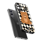 bear uniform pattern back phone cover | glass case for oneplus nord ce 4 lite