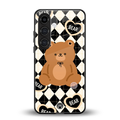 bear uniform pattern back phone cover | glass case for samsung galaxy s23