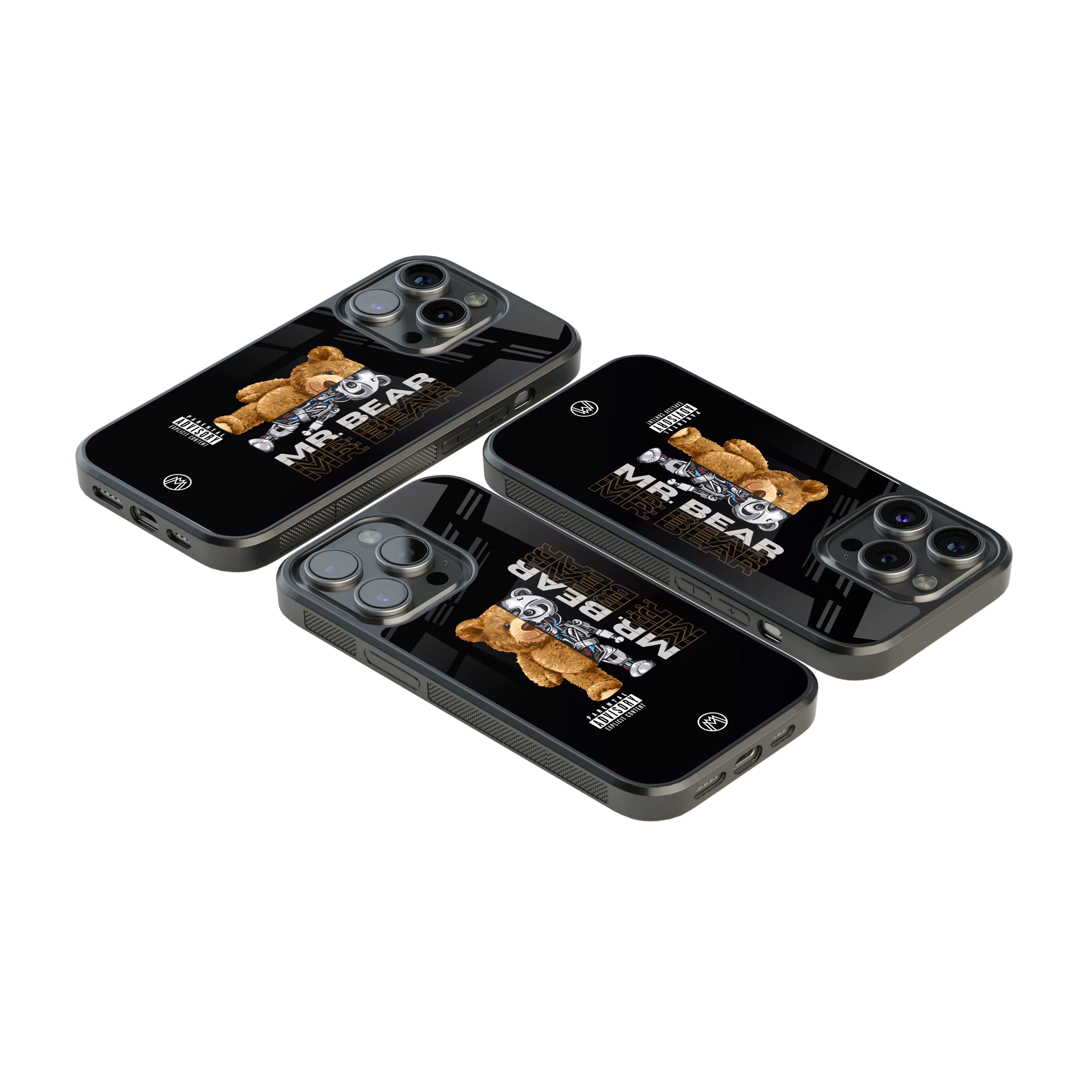 Luxury Glass Back Mobile Cover for iPhone, Samsung Galaxy, OnePlus, Pixel, Redmi & More