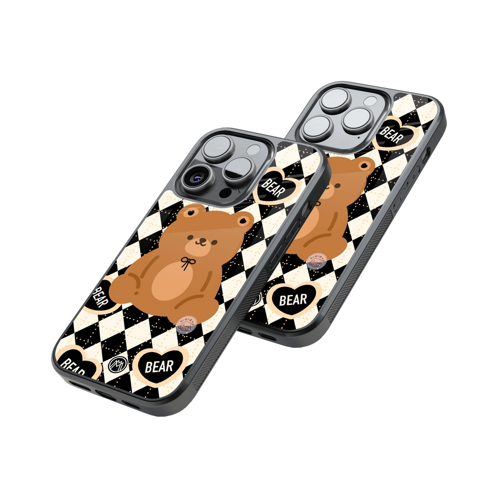 Protective Glass Back Phone Case Compatible with iPhone, Samsung, OnePlus, Pixel & More