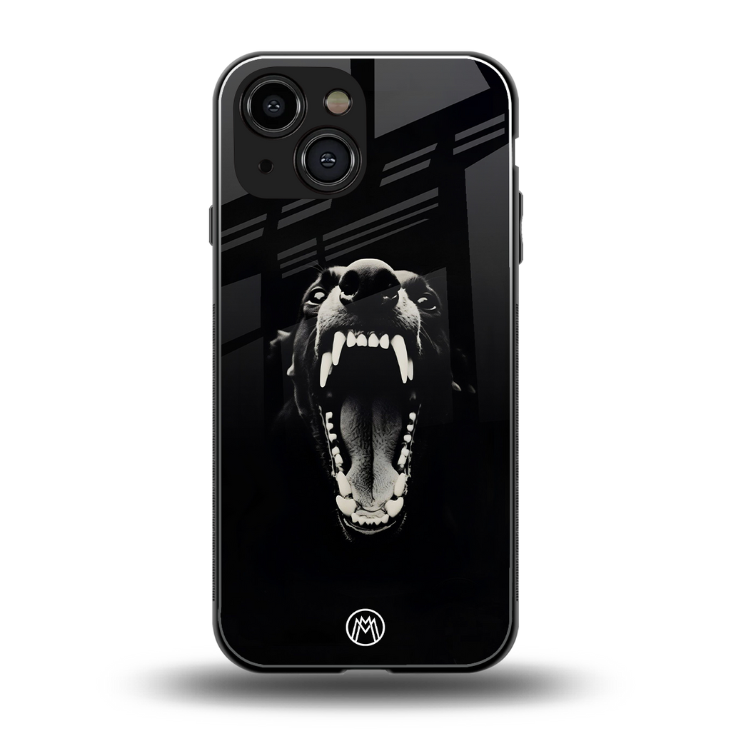 beast back phone cover | glass case for iphone 13 mini