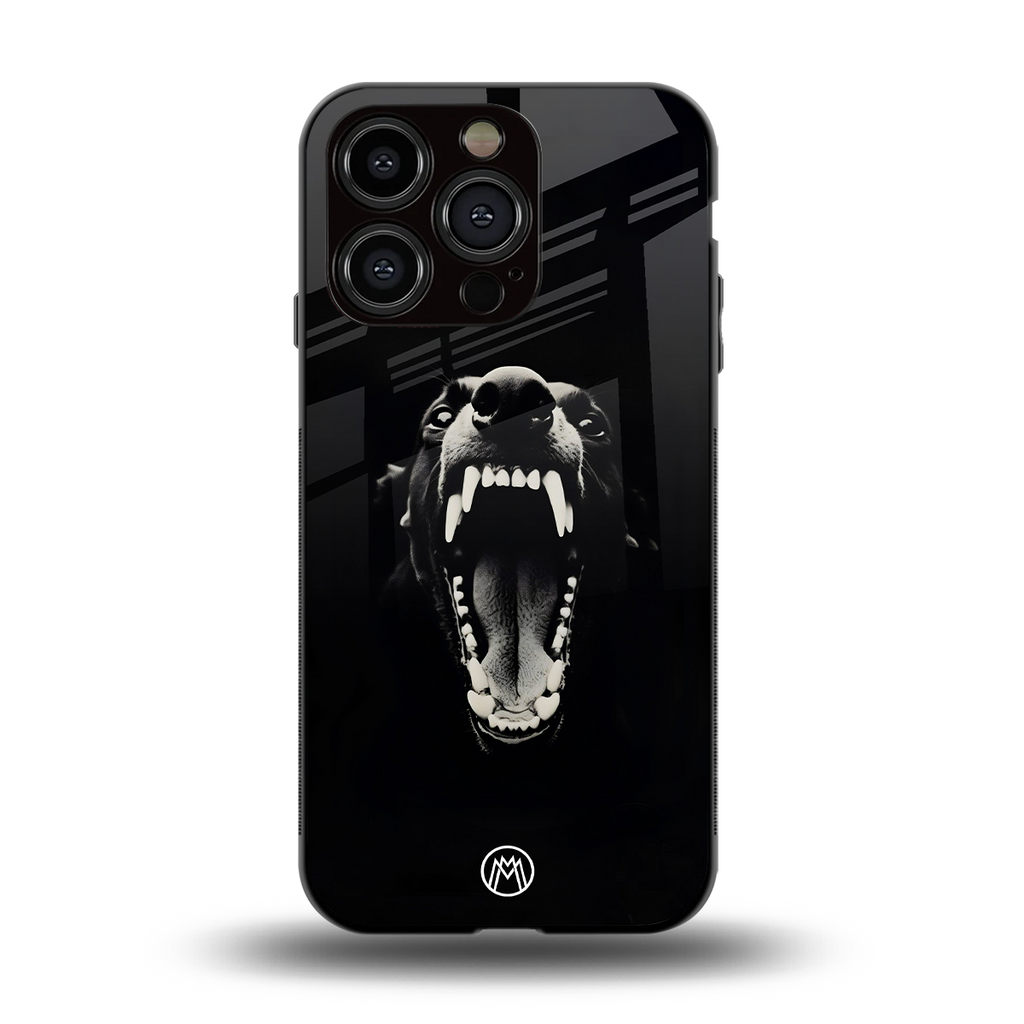 beast back phone cover | glass case for iphone 13 pro
