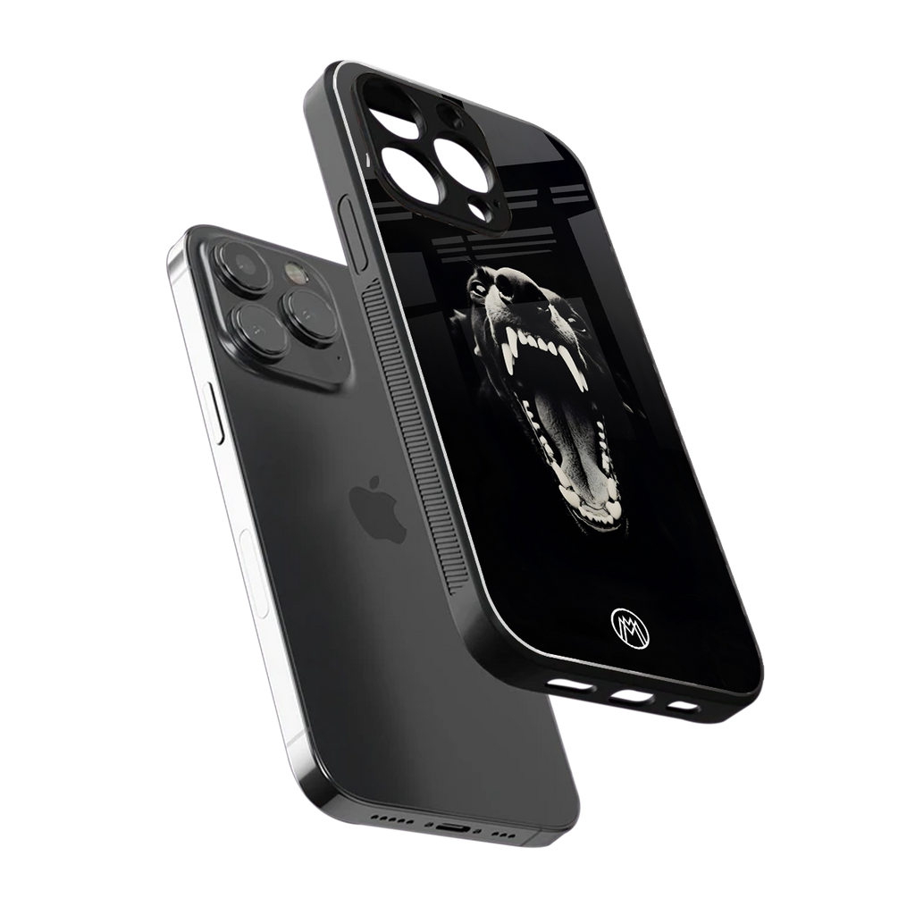 beast back phone cover | glass case for iphone 13 pro