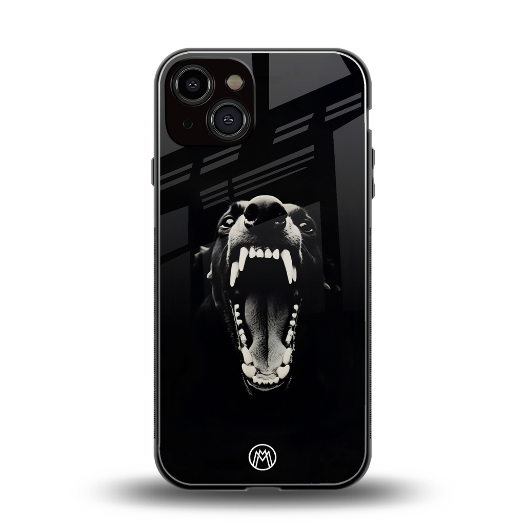 beast back phone cover | glass case for iphone 13