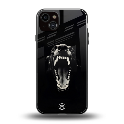 beast back phone cover | glass case for iphone 15 plus