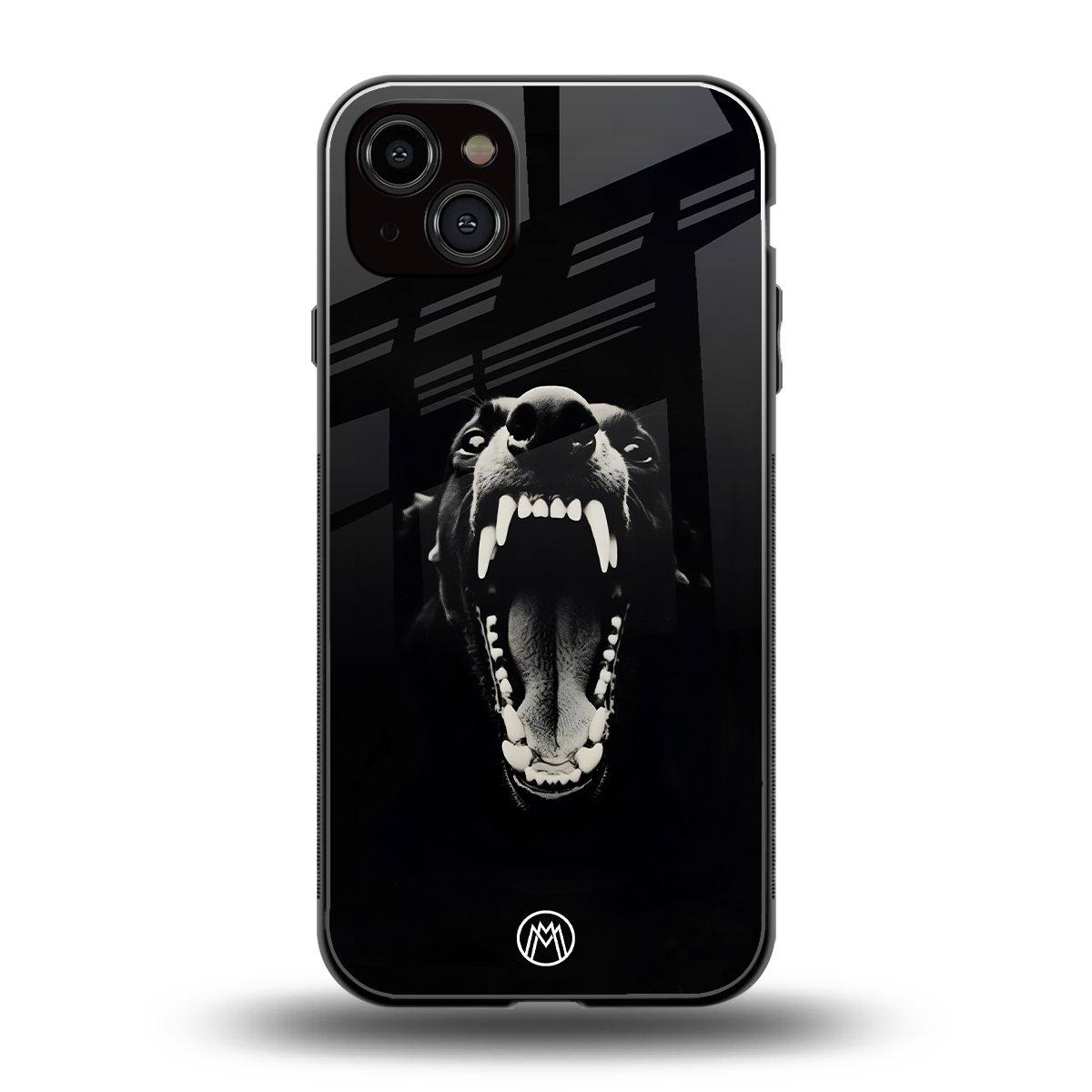 beast back phone cover | glass case for iphone 14 plus