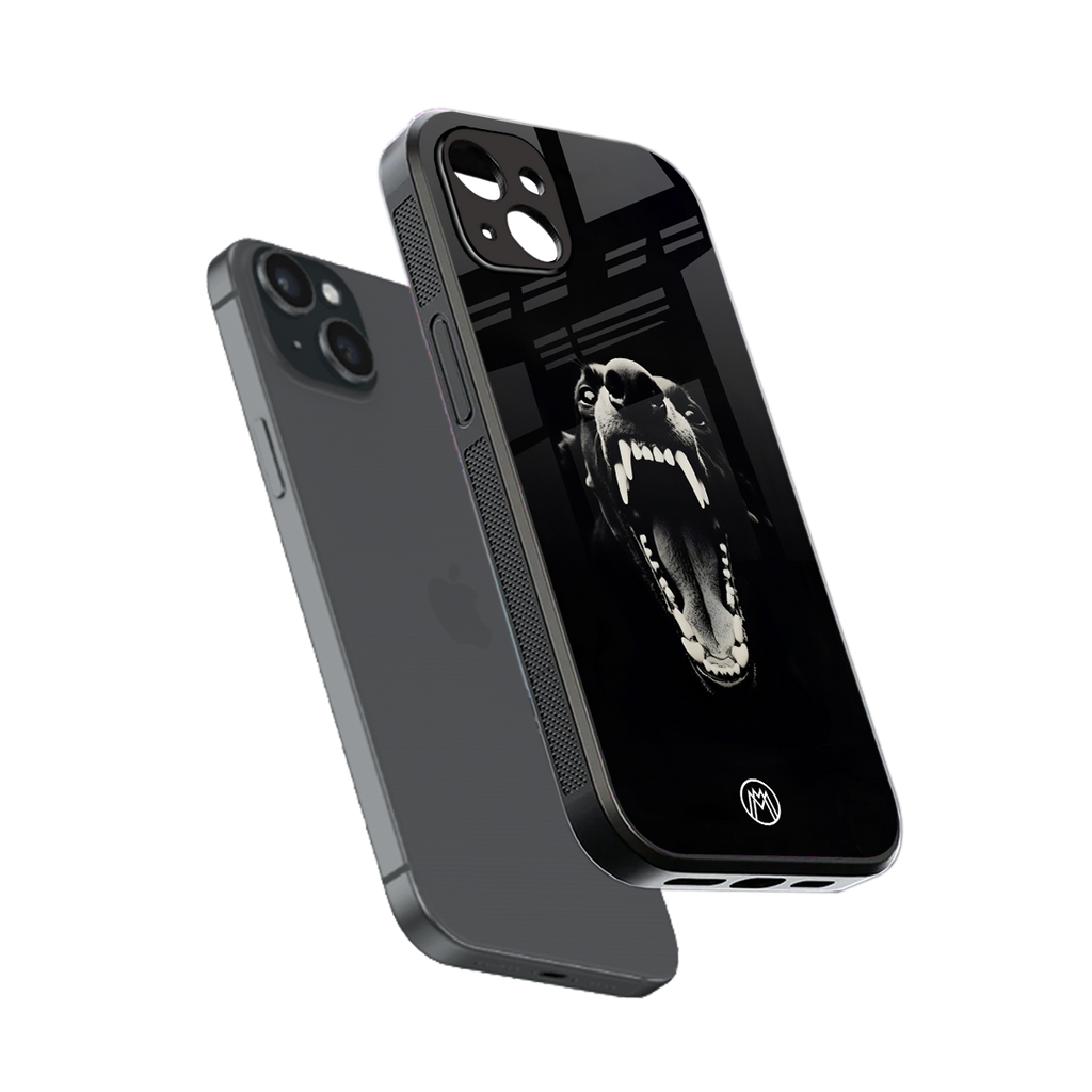beast back phone cover | glass case for iphone 14 plus