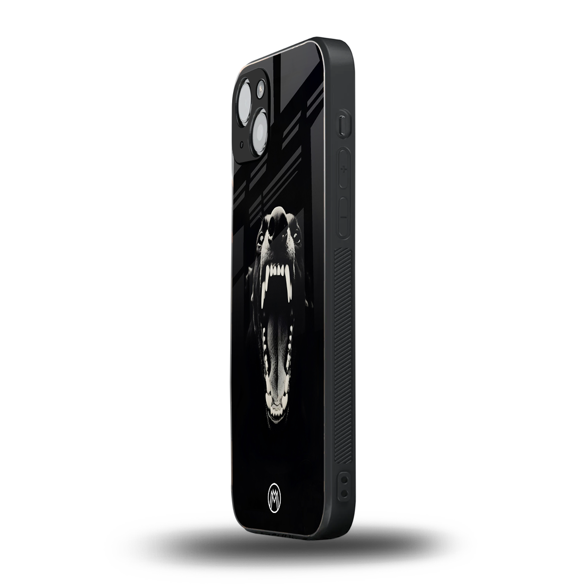 beast back phone cover | glass case for iphone 15 plus