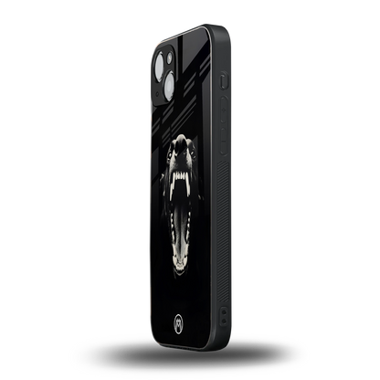 beast back phone cover | glass case for iphone 14 plus