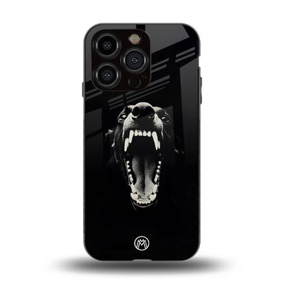 beast back phone cover | glass case for iphone 15 pro