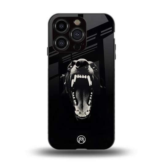 beast back phone cover | glass case for iphone 15 pro