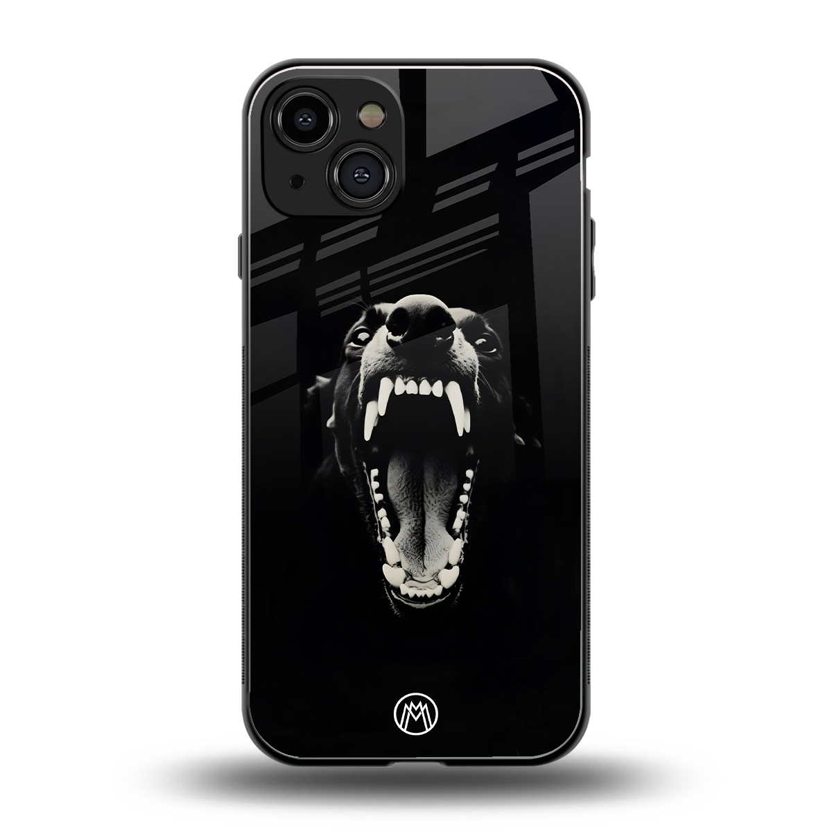 beast back phone cover | glass case for iphone 15