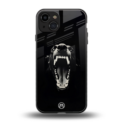beast back phone cover | glass case for iphone 15